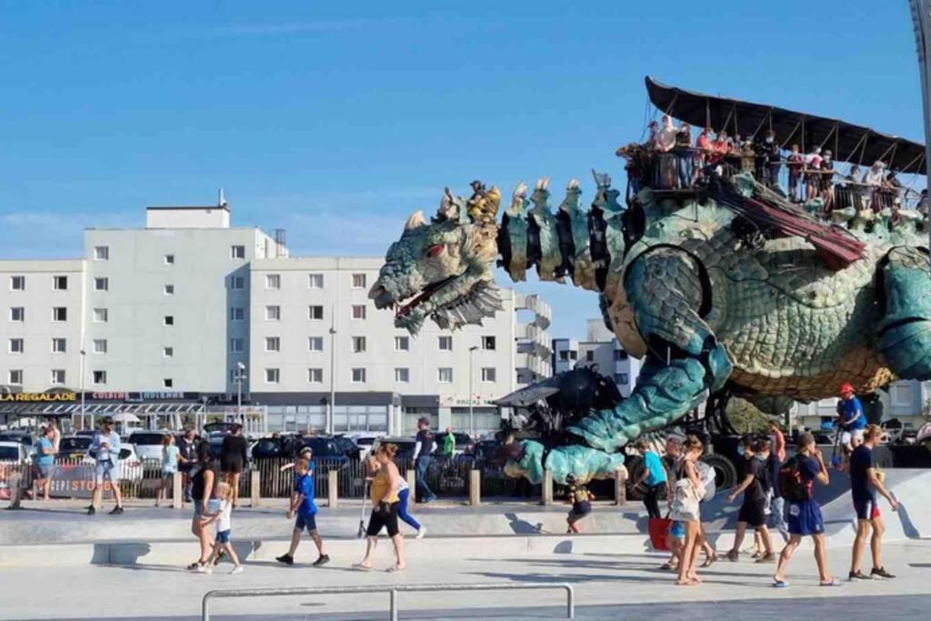 La Plage Superbe Studio Refait A Neuf Calais Exterior photo